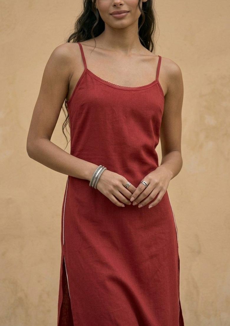 Maroon Kurtas - Indya