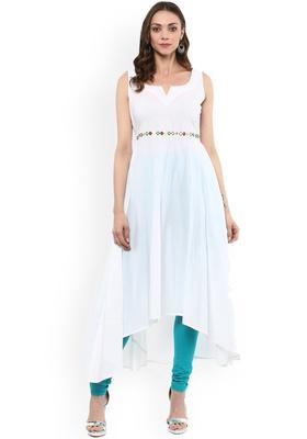 White Cotton Kurtas