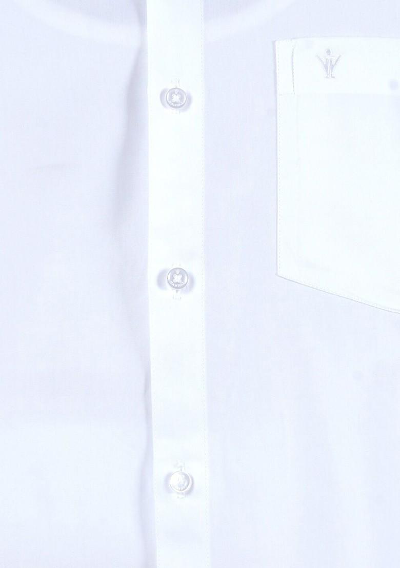 Pure Cotton Shirt With Border Dhoti Set For Men