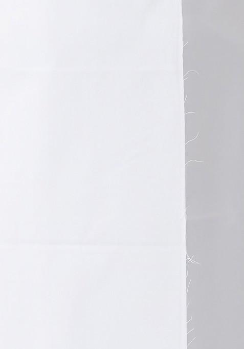 White Cotton Full Sleeve Kurta With Dhoti For Men