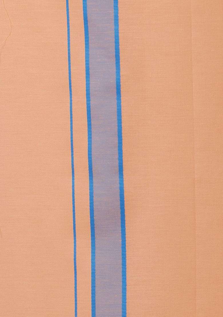 Shirt With Coral Dhoti Set For Men - Indya