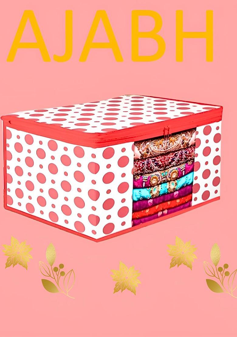 Orange Set Of 3 Regular Multi Utility Organisers