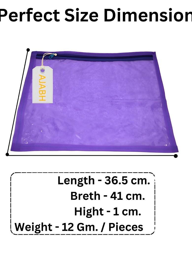 Set Of 24 Multi Utility Saree Cover Bag Wardrobe Storage Organisers