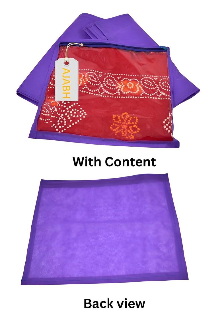 Set Of 24 Multi Utility Saree Cover Bag Wardrobe Storage Organisers