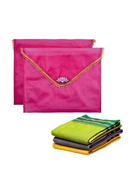 Saree Cover Set Of 2 Regular Multi Utility Organisers