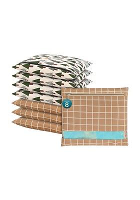 Brown Set Of 6 Regular Multi Utility Organisers