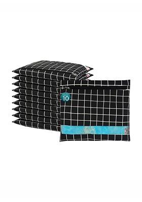 Black Set Of 6 Regular Multi Utility Organisers