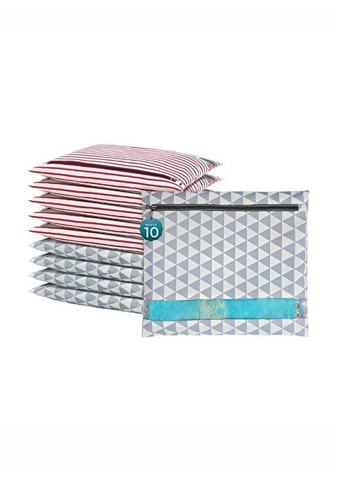 Grey Set Of 6 Regular Multi Utility Organisers