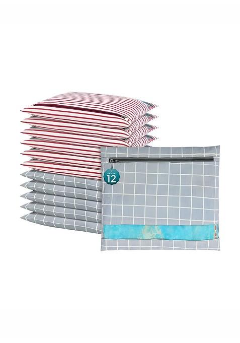 Grey Set Of 6 Regular Multi Utility Organisers