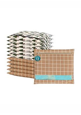 Brown Set Of 6 Regular Multi Utility Organisers