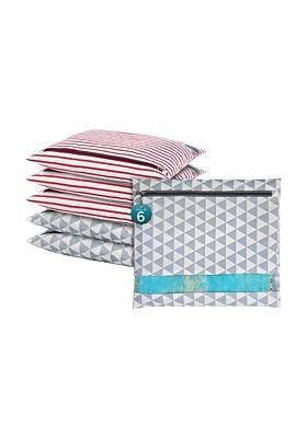 Grey Set Of 6 Regular Multi Utility Organisers