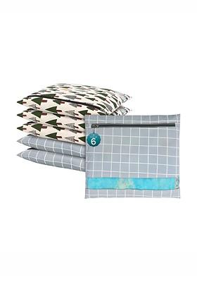 Grey Set Of 6 Regular Multi Utility Organisers