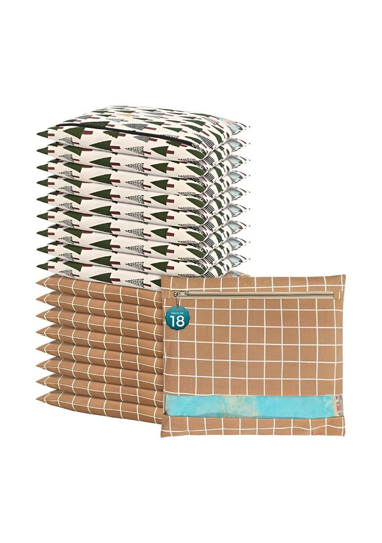 Brown Set Of 6 Regular Multi Utility Organisers