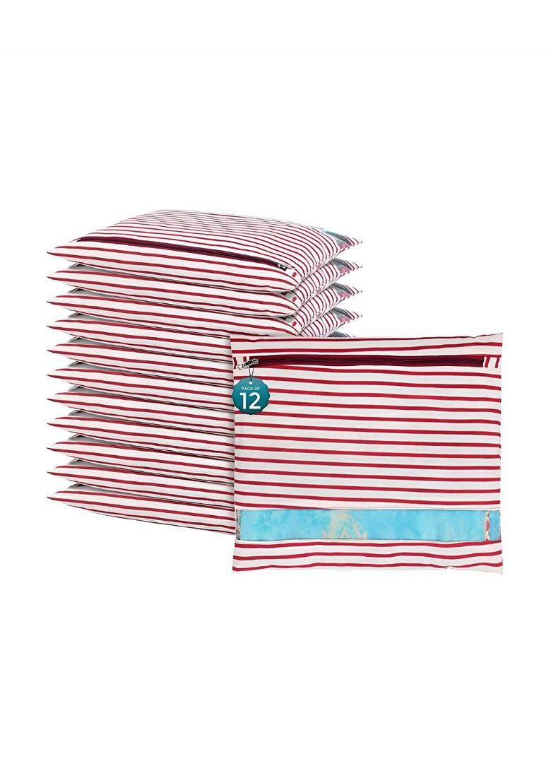 Maroon Set Of 6 Regular Multi Utility Organisers