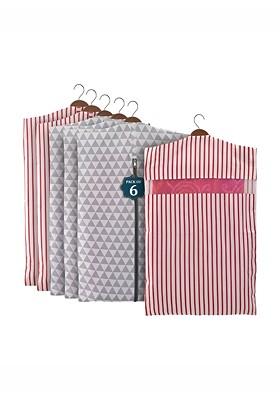 Grey Set Of 6 Regular Multi Utility Organisers