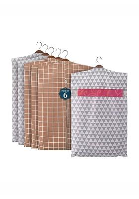 Brown Set Of 6 Regular Multi Utility Organisers