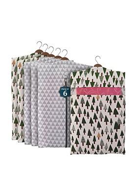 Grey Set Of 6 Regular Multi Utility Organisers