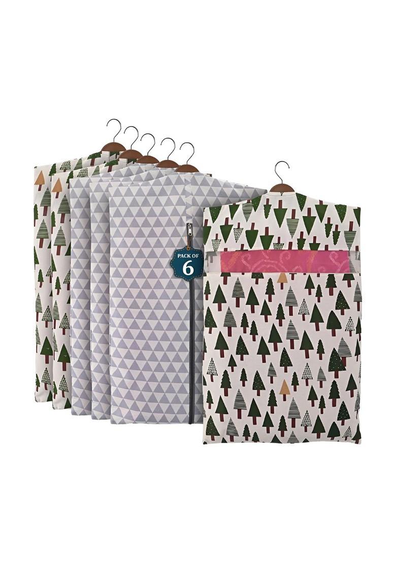 Grey Set Of 6 Regular Multi Utility Organisers