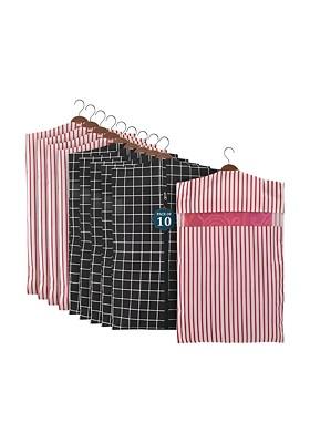 Black Set Of 6 Regular Multi Utility Organisers