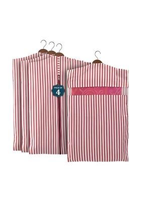 Maroon Set Of 4 Regular Multi Utility Organisers