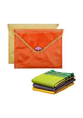 Orange Set Of 2 Regular Multi Utility Organisers