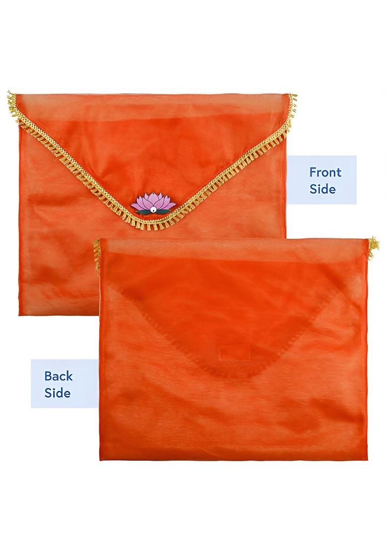 Orange Set Of 4 Regular Multi Utility Organisers