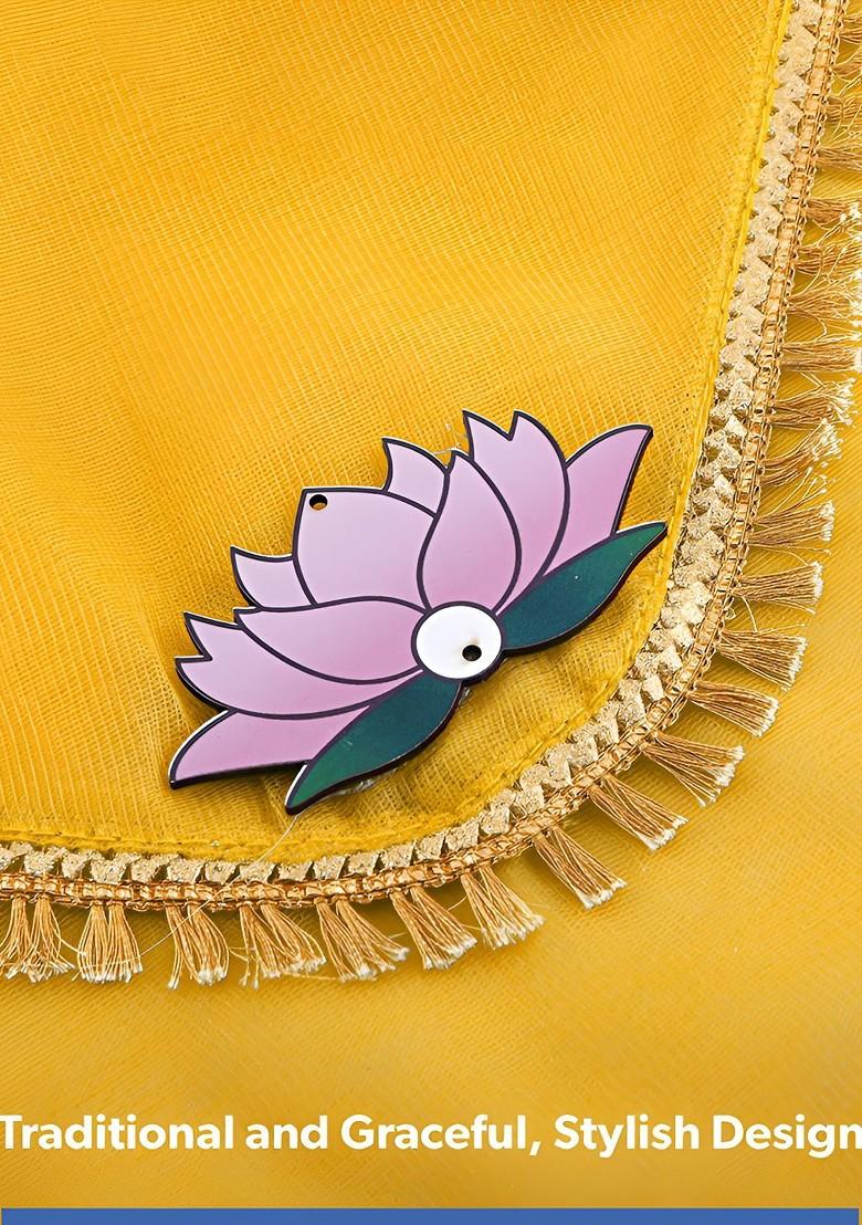 Yellow Set Of 6 Regular Multi Utility Organisers