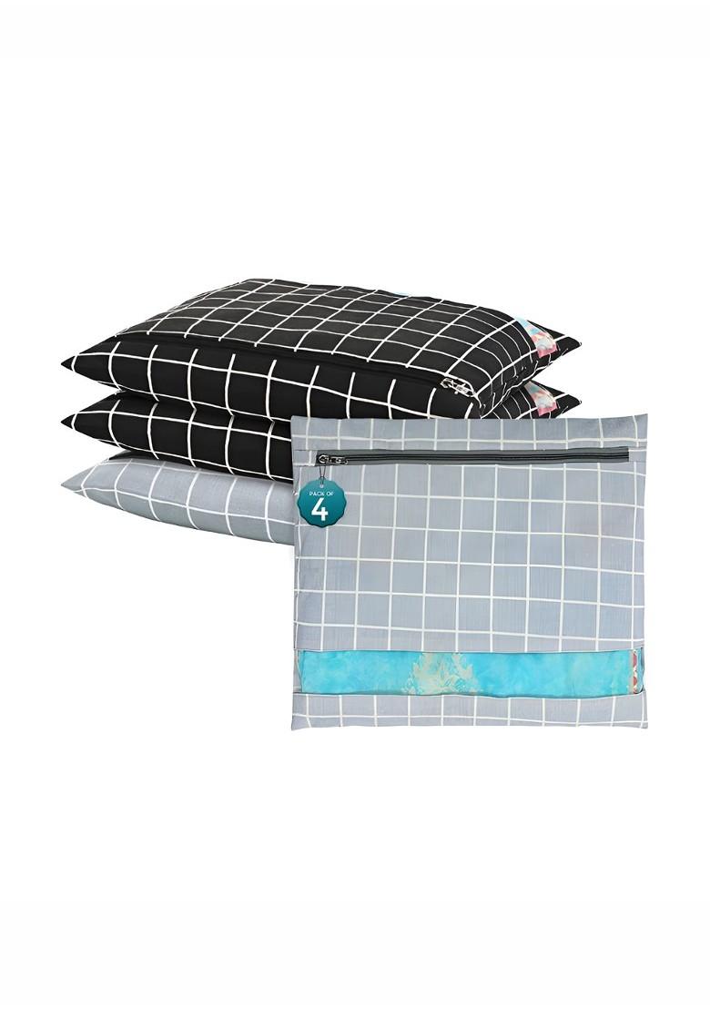 Grey Set Of 4 Regular Multi Utility Organisers