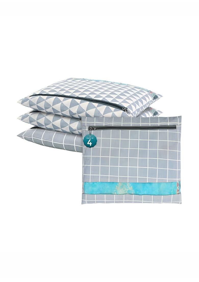 Grey Set Of 4 Regular Multi Utility Organisers