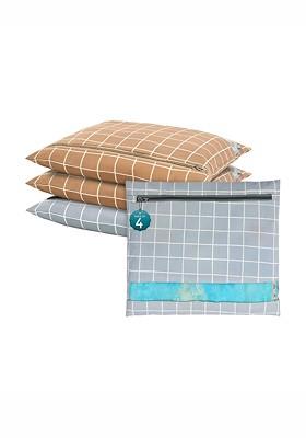 Grey Set Of 4 Regular Multi Utility Organisers