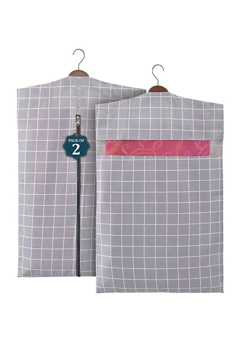 Grey Set Of 2 Regular Multi Utility Organisers