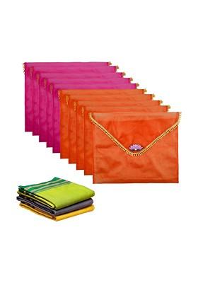 Orange Set Of 6 Regular Multi Utility Organisers