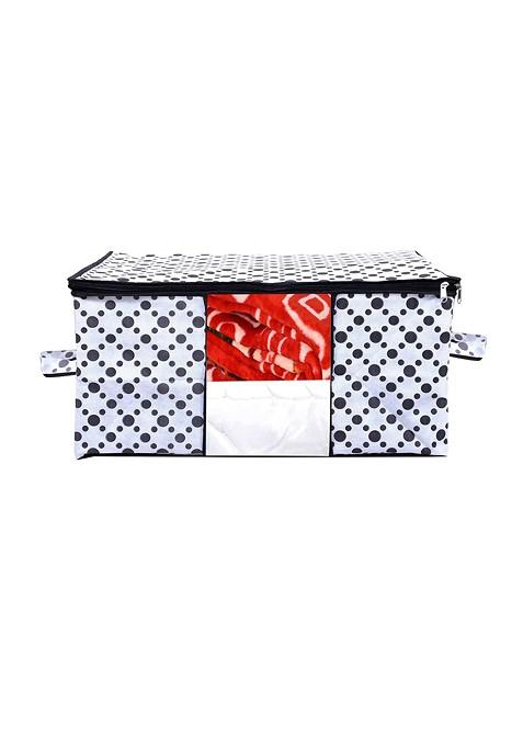 White Printed Organiser