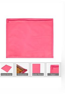 Pink 24 Pieces Saree Cover Organisers