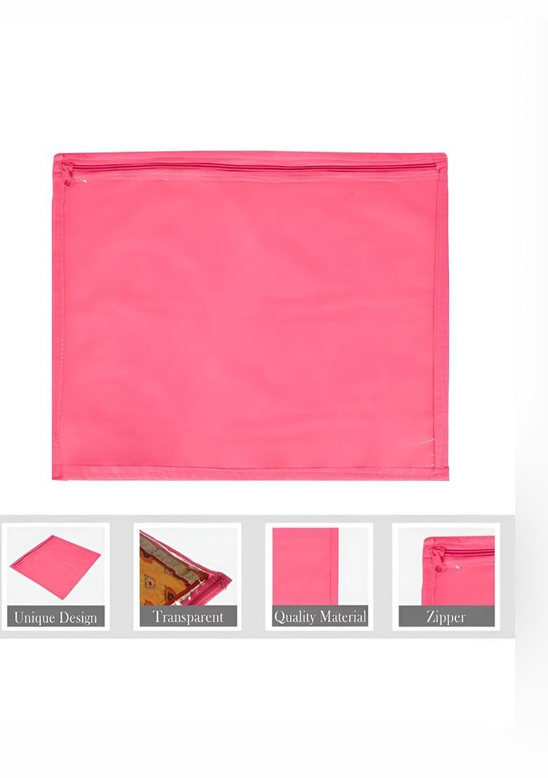 Pink 24 Pieces Saree Cover Organisers