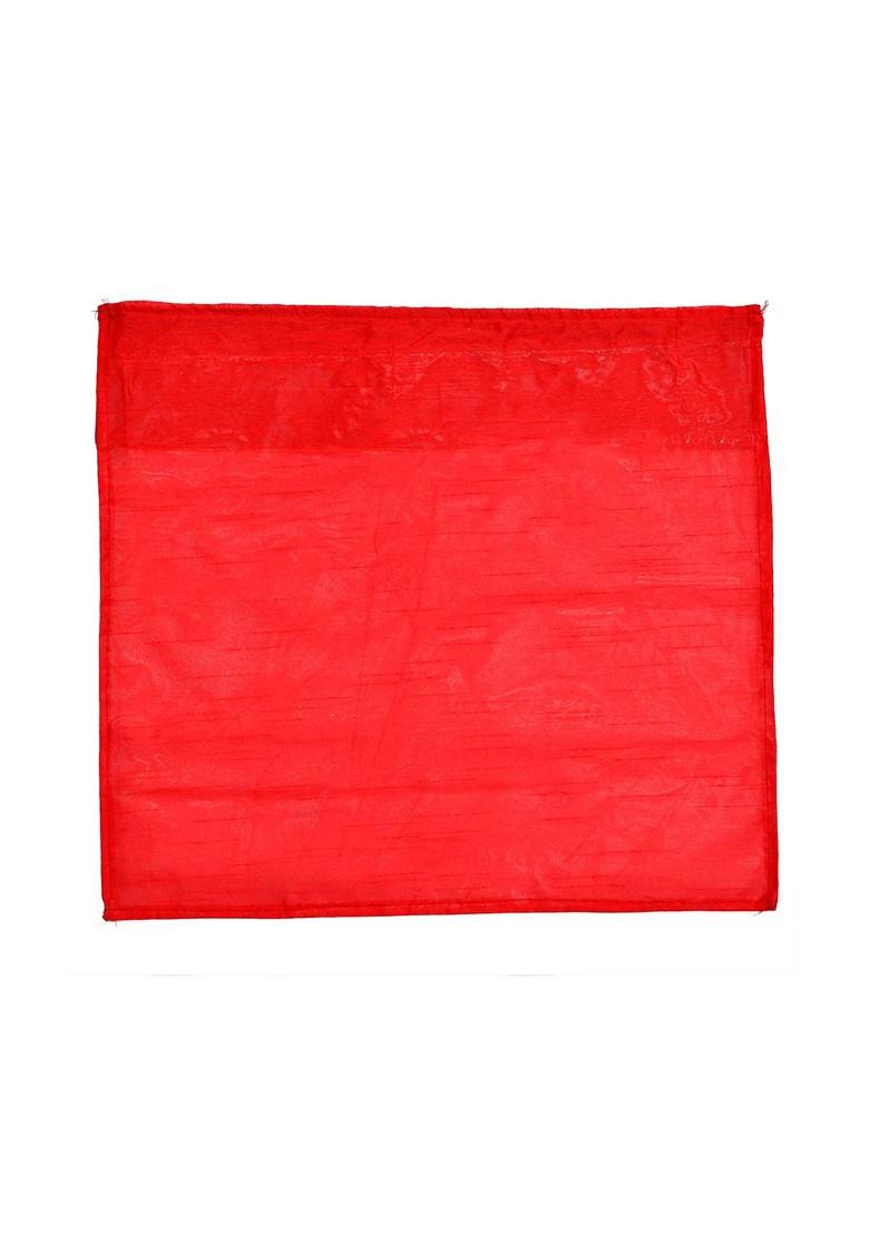 Set Of 12 Zari Border Flip Single Packing Saree Cover Organizers