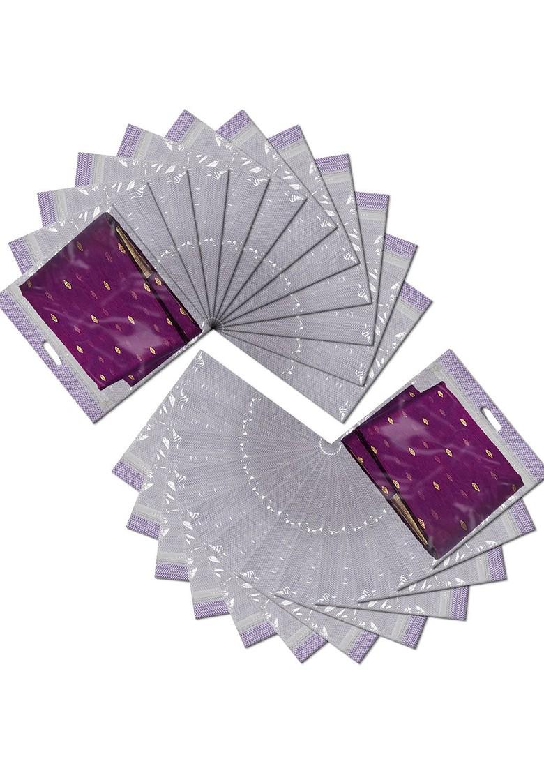 Purple Set Of 6 Regular Multi Utility Organisers