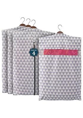 Grey Set Of 4 Regular Multi Utility Organisers