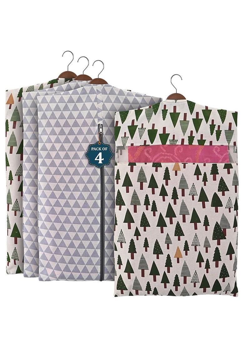 Grey Set Of 4 Regular Multi Utility Organisers