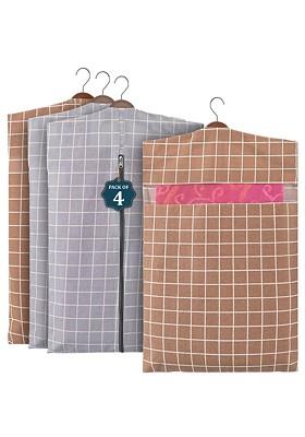 Grey Set Of 4 Regular Multi Utility Organisers