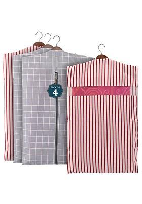 Grey Set Of 4 Regular Multi Utility Organisers