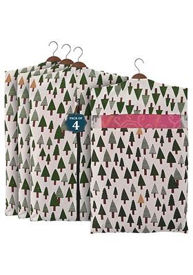 Green Set Of 4 Regular Multi Utility Organisers