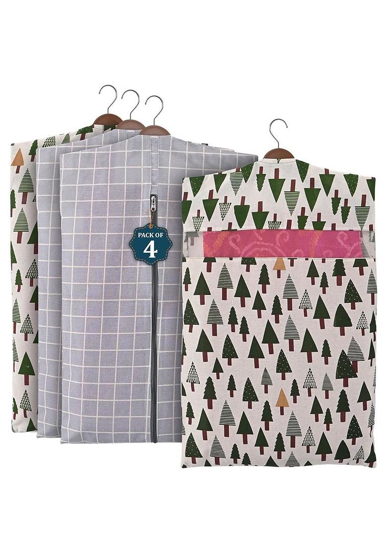 Grey Set Of 4 Regular Multi Utility Organisers