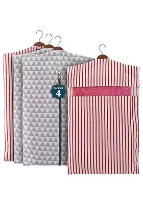 Grey Set Of 4 Regular Multi Utility Organisers