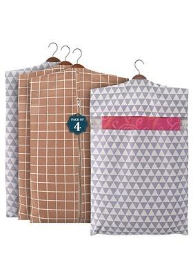 Brown Set Of 4 Regular Multi Utility Organisers