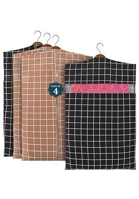 Brown Set Of 4 Regular Multi Utility Organisers