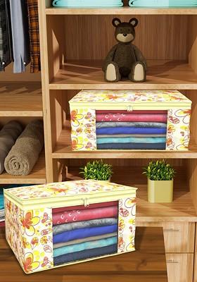 Cream Coloured Set Of 12 Regular Drawer Organiser Organisers