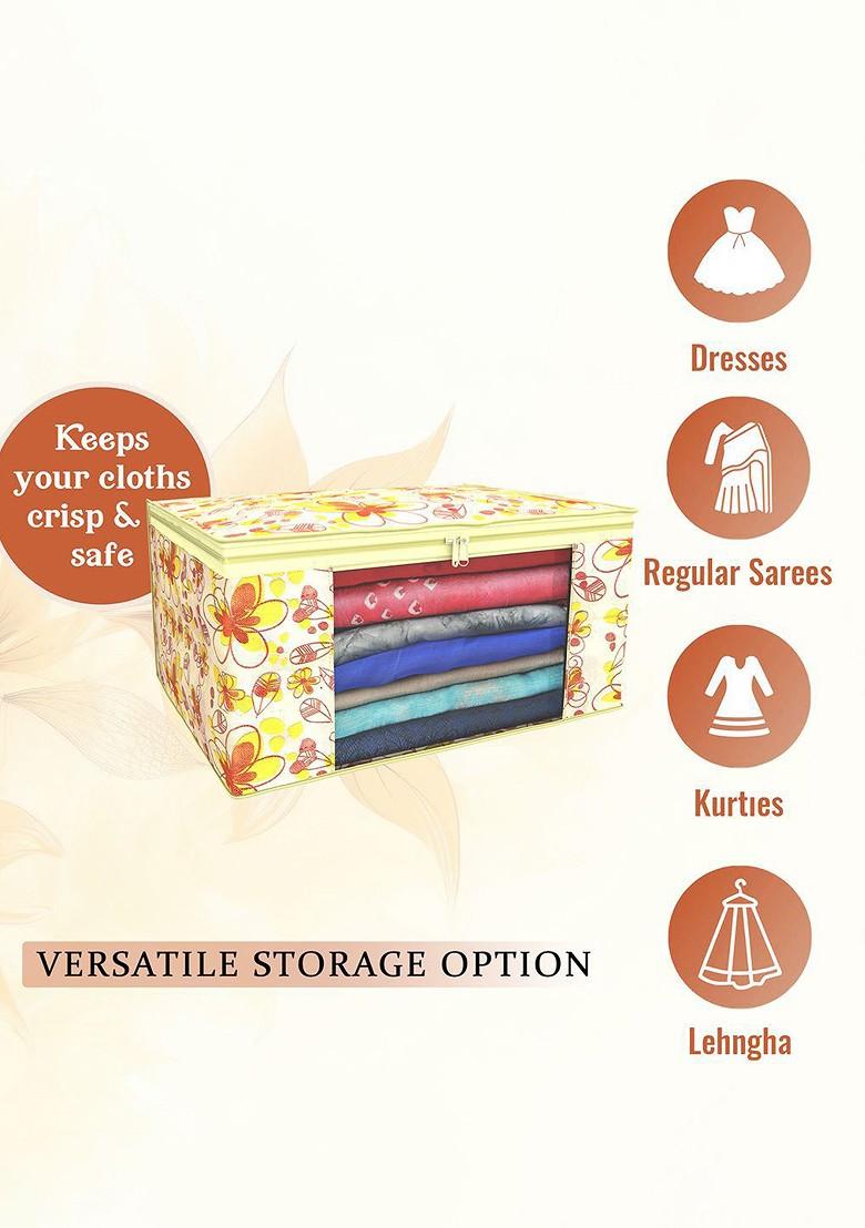 Cream Coloured Set Of 12 Regular Drawer Organiser Organisers