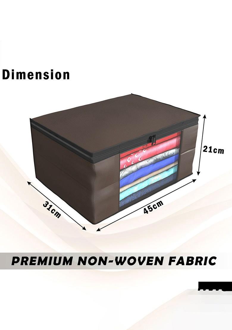 Cream Coloured Set Of 24 Regular Drawer Organiser Organisers