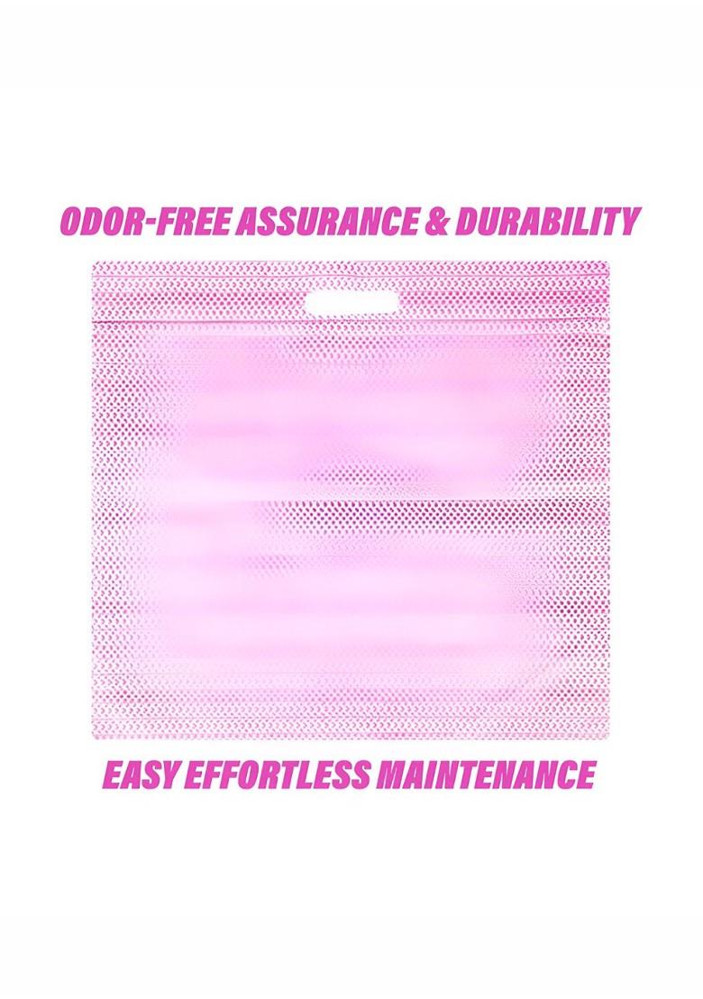 Pink 24 Pieces Regular Cloth Organiser